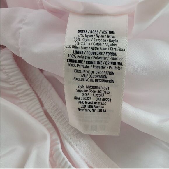 Mia & Mimi Infant Baby Adorable Pink and Blue Lace Dress with Bloomers NEW! - Picture 5 of 16